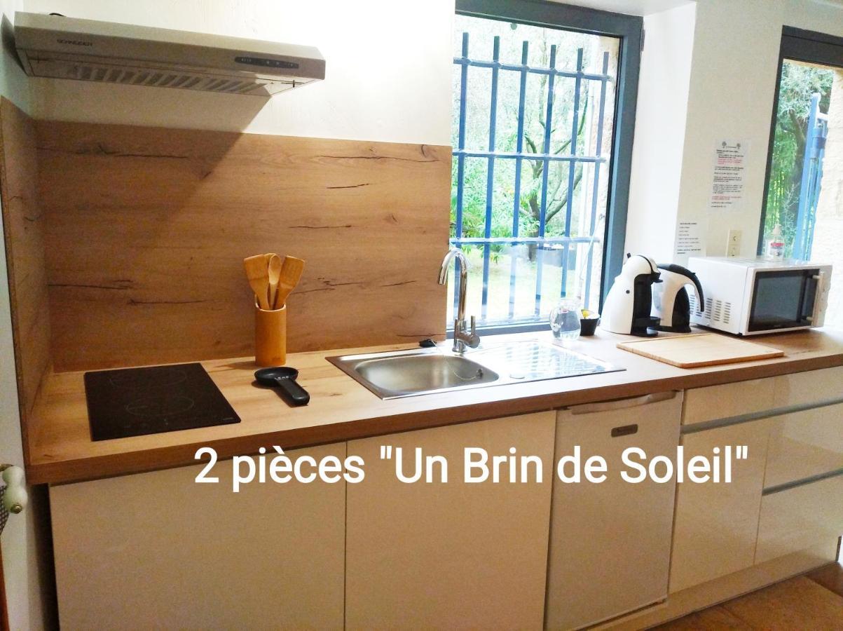 2 Pieces "Le Brin De Soleil" Gites Appart 'Hotel L'Echappee Belle D'Aubenas Logement 1 Sur 3 Екстериор снимка